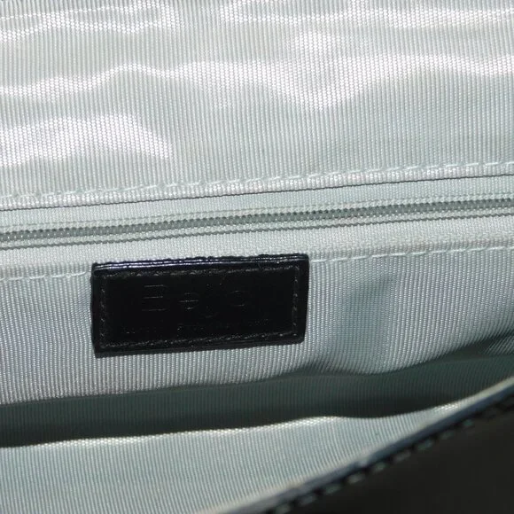 Beijo London Paris New York Handbag Charcoal Gray Purse - Picture 9 of 15